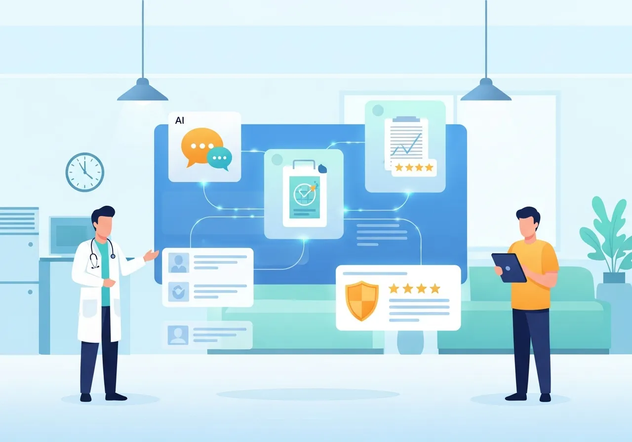 Patient Intake and Reputation Features