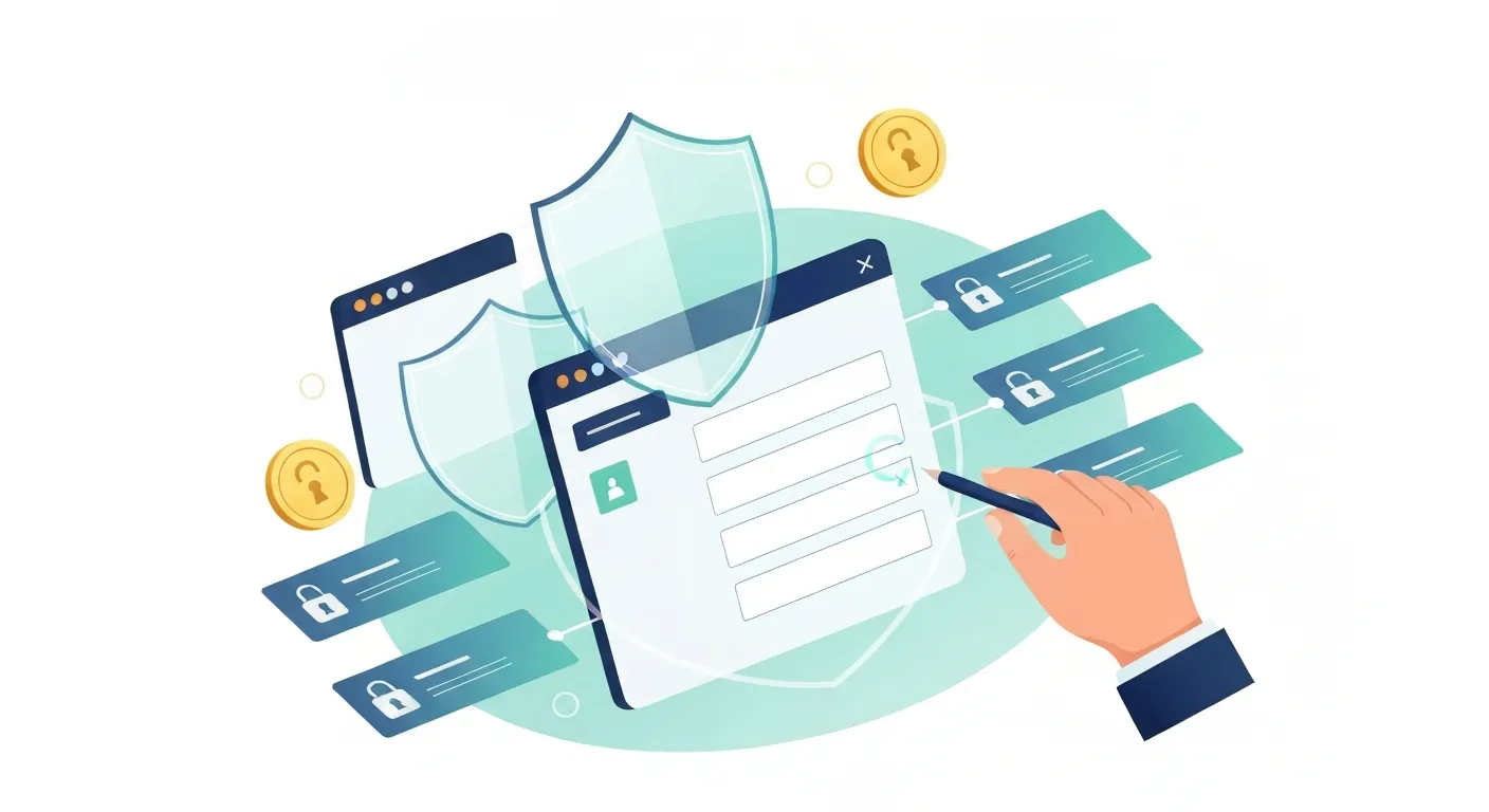 HIPAA intake form generator illustration